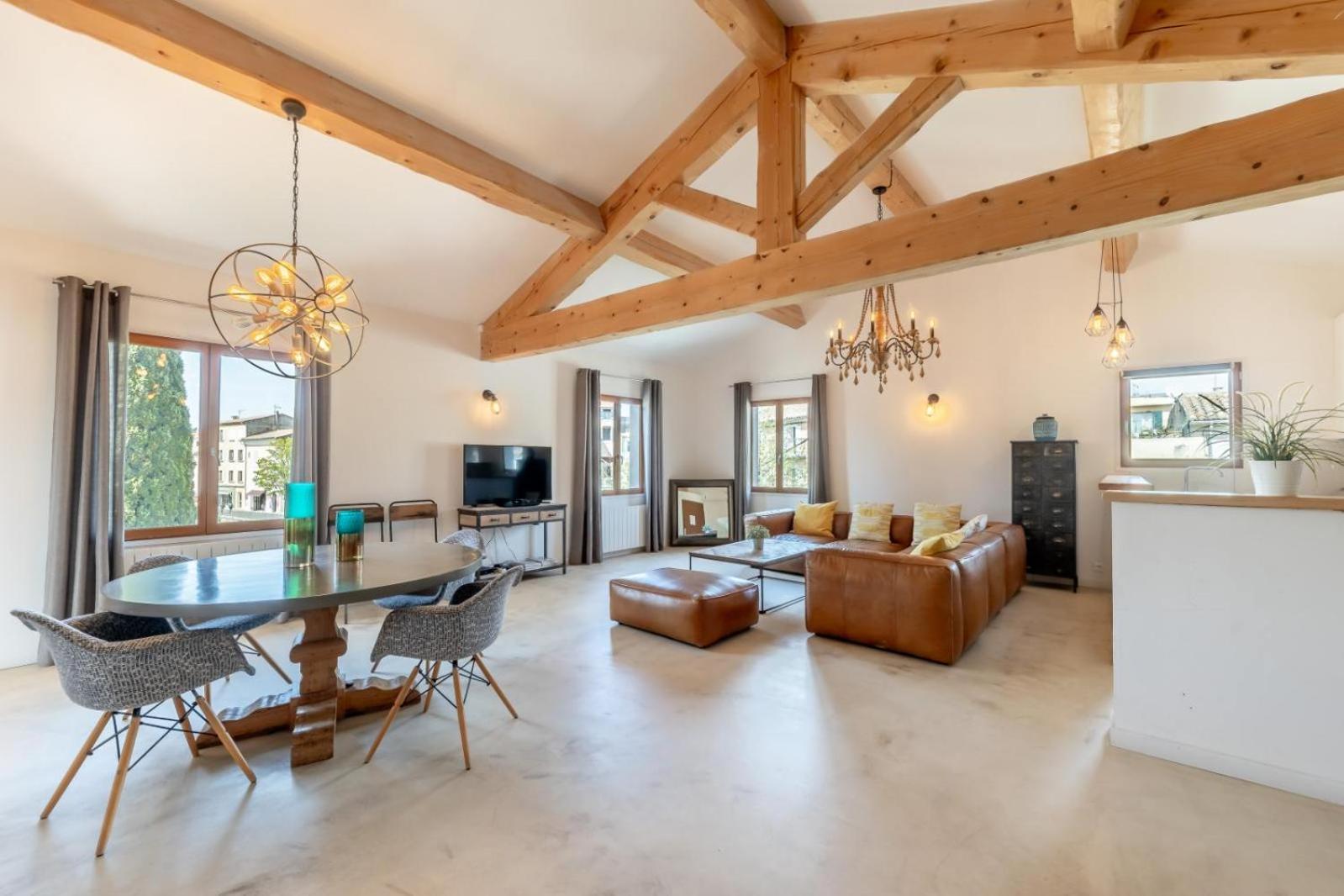 Olive- Vaste Appartement Donnant Sur La Sorgue LʼIsle-sur-la-Sorgue Eksteriør billede